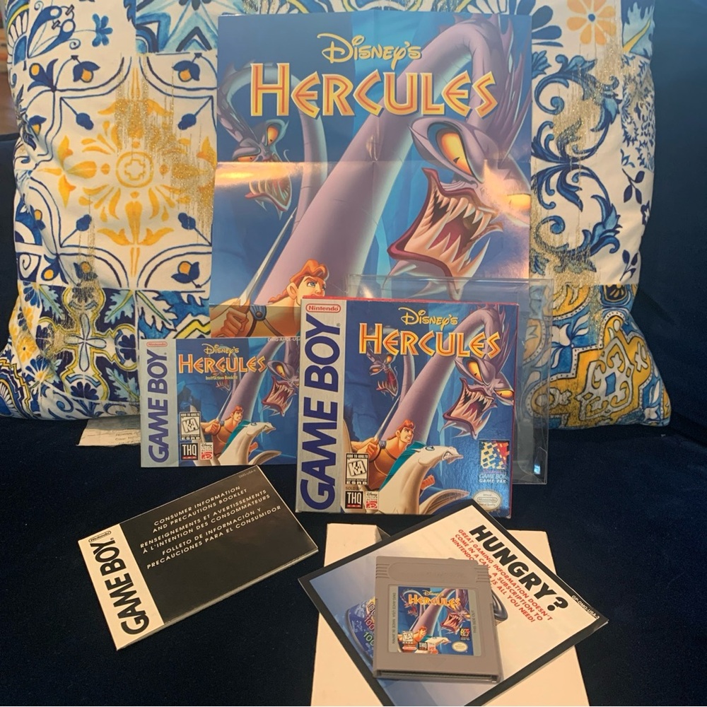 Disney's Hercules Nintendo GameBoy Complete